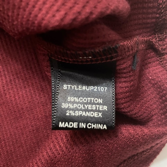 Level Up crop top cardigan Ribbed knit women’s size L - Picture 6 of 9